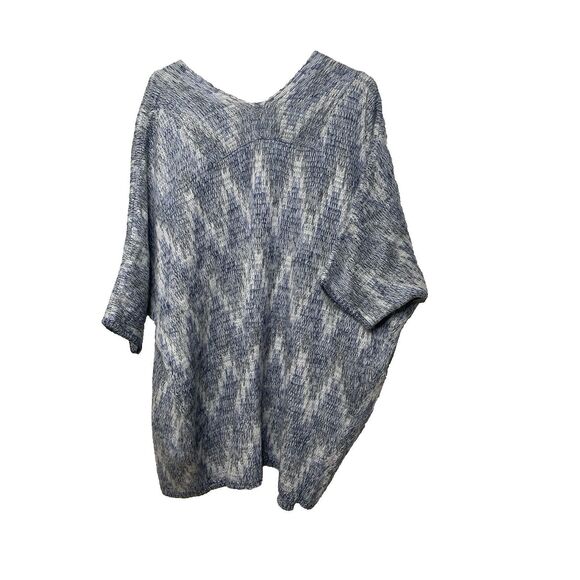 Lucky Brand Plus Size 1X Cardigan Sweater Women Aztec Knit Pockets NWT New $89 - Picture 2 of 8